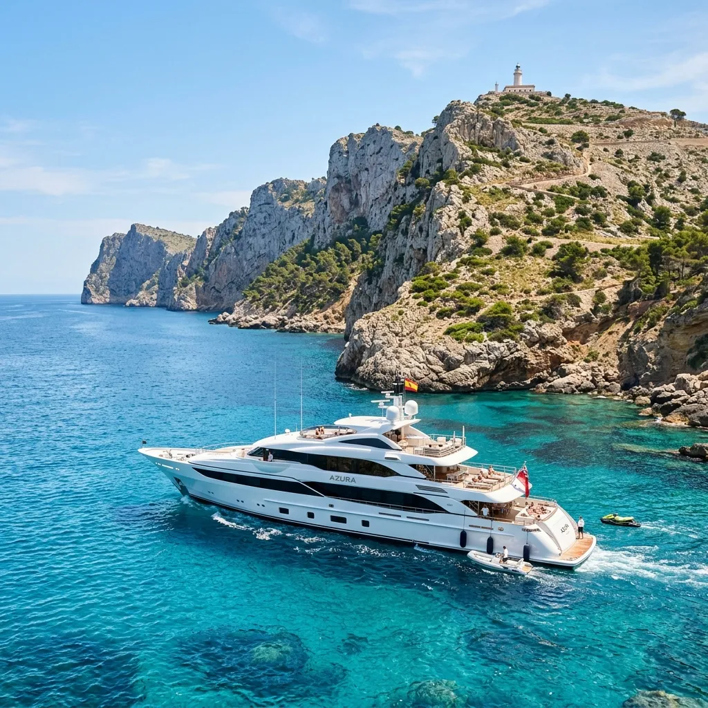 Excursión en barco de lujo en Mallorca